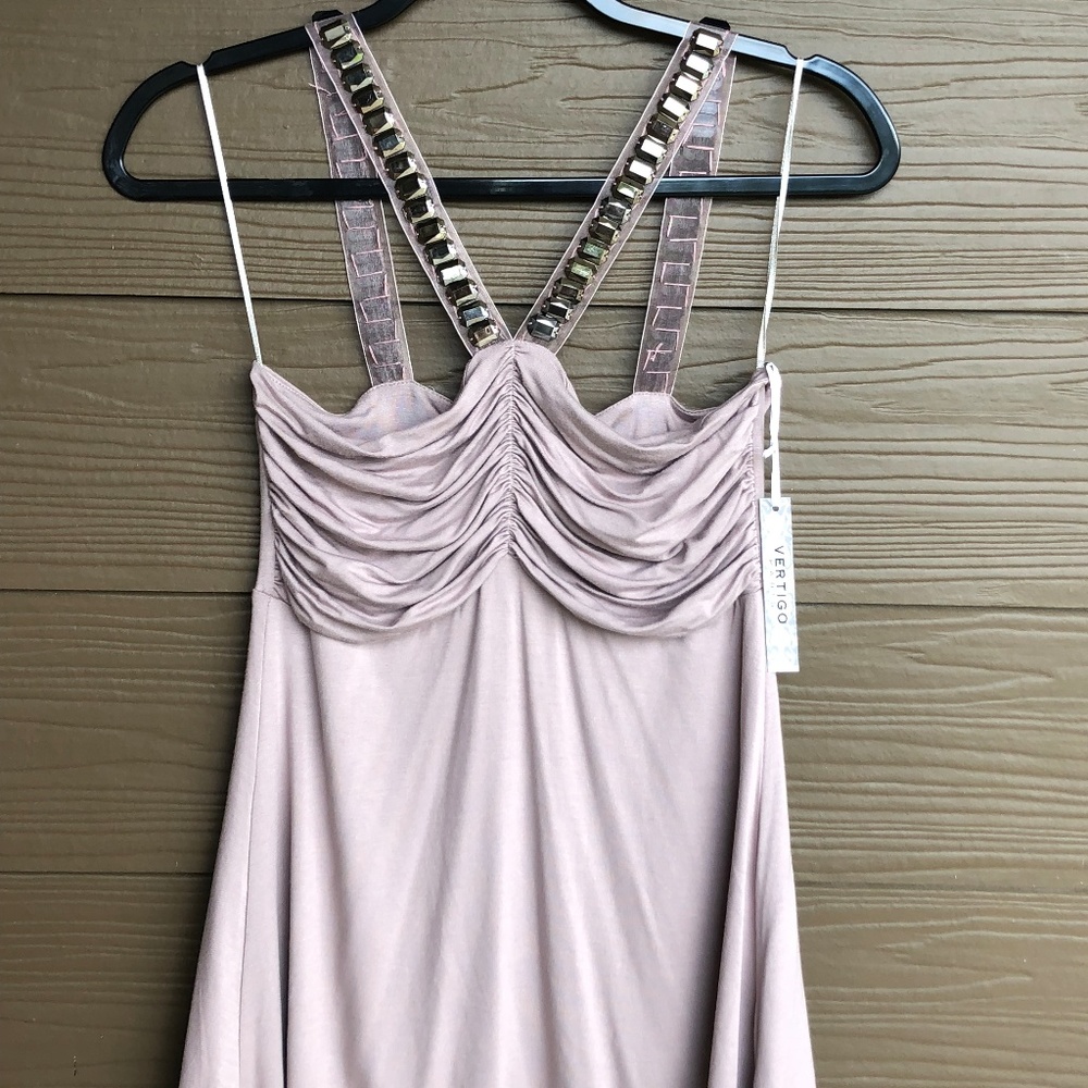 🆕⬇️$40Vertigo Paris Jewel Top Shirt Blouse - Picture 3 of 7